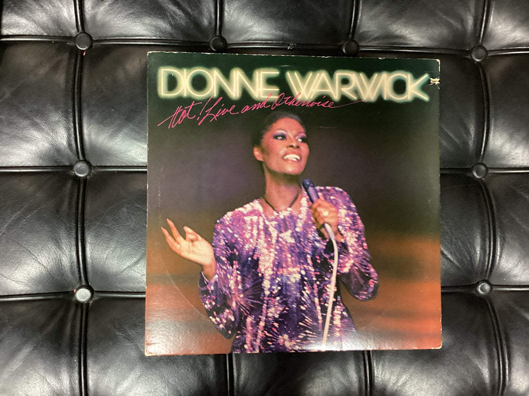 Dionne Warwick Hot! LIVE