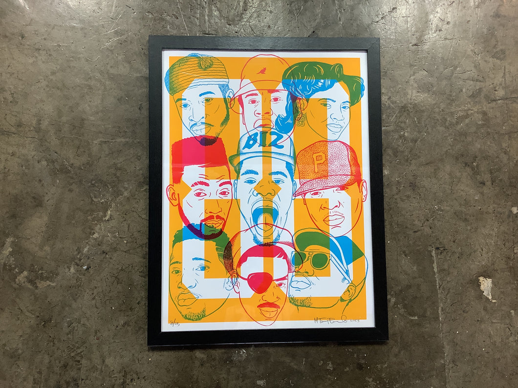 Golden Year of Hip-Hop 88 Art Print