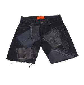 KNOTWTR Denim Shorts (BLK)