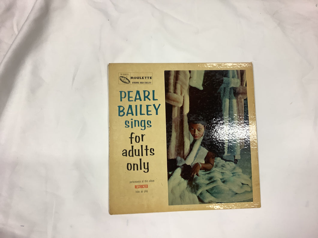 Pearl Bailey for adults only