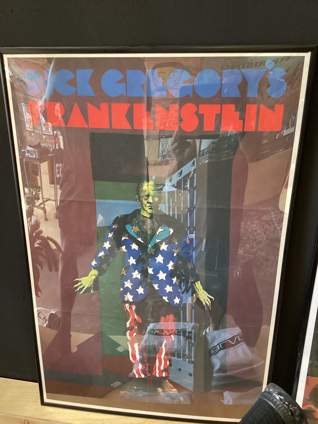 RARE Dick Gregory Promo insert, Milton Glaser