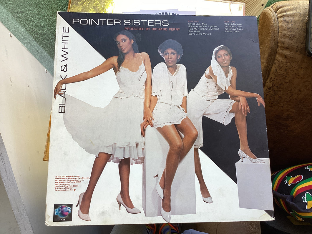 BLACK & WHITE POINTER SISTERS