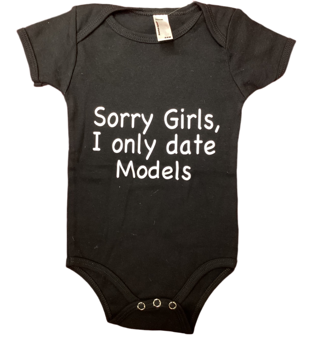 Only Date Models onesie