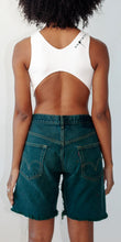 Load image into Gallery viewer, KNOTWTR Denim Shorts (GREEN)
