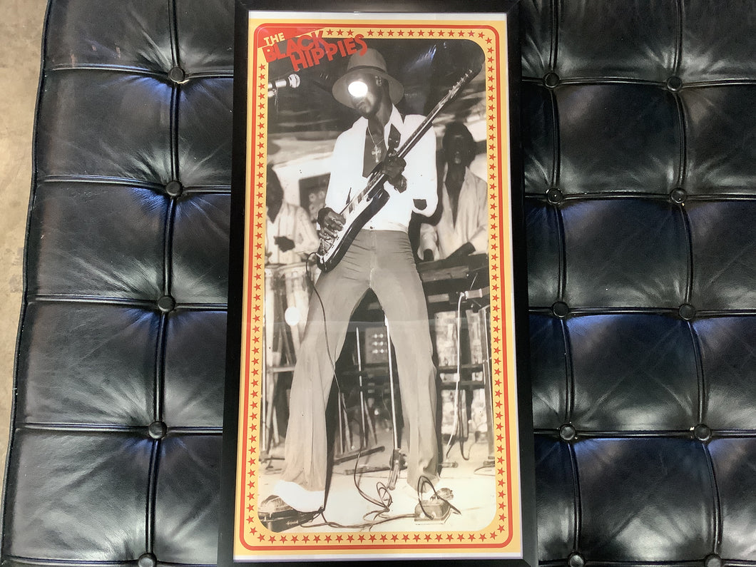 Black Hippies Art Print