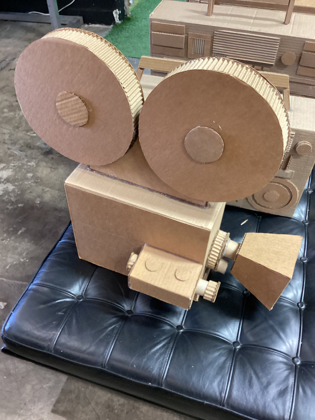 Vintage Camera Art Piece