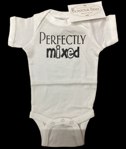 "Perfectly Mixed" Onesie (W)