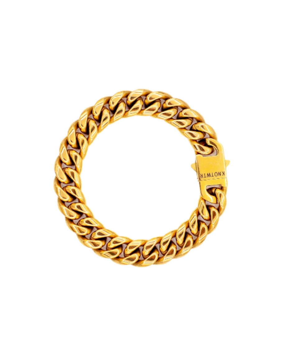 KNOTWTR Gold Bracelet