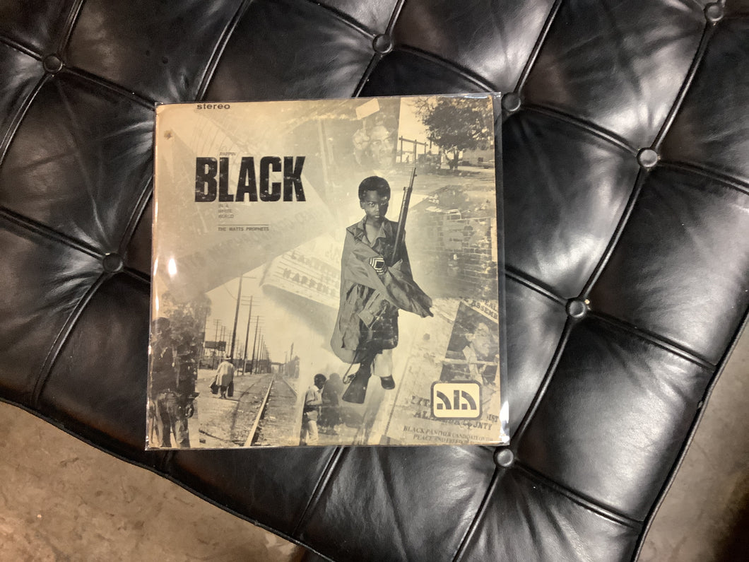 Rappin BLACK , The Watts Prophets
