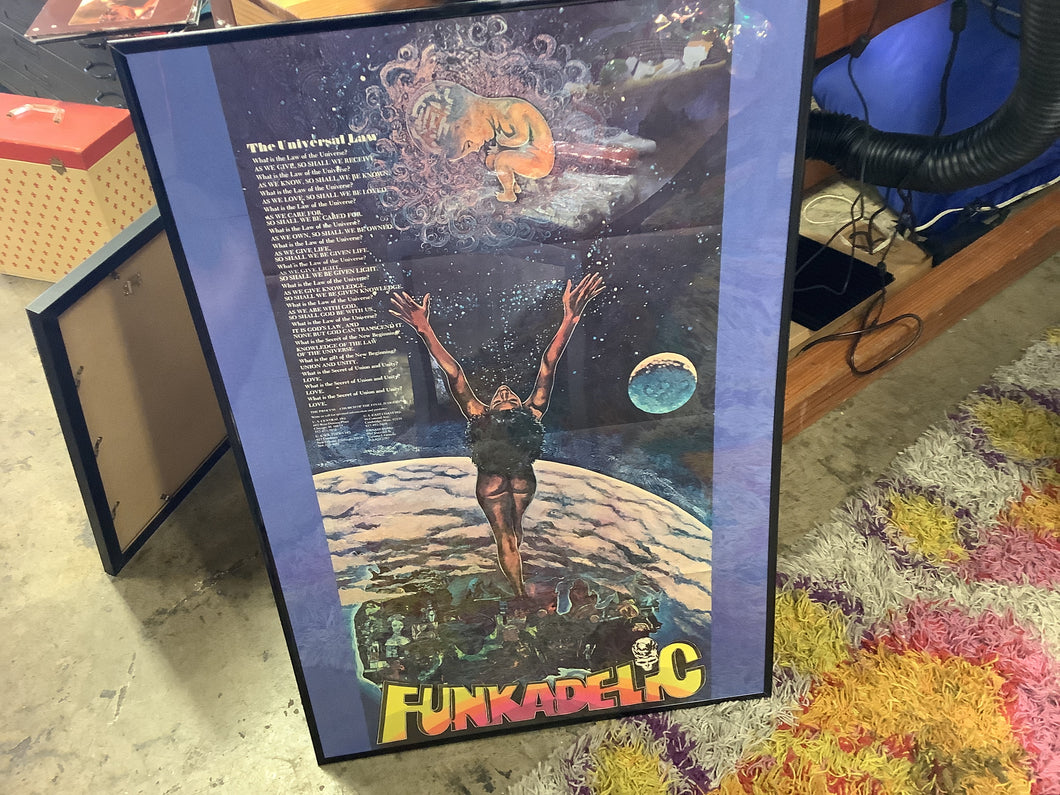 Funkadelic Promo insert UNIVERSAL LAW