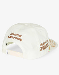 LA RAW LOGO TRUCKER HAT(WHITE)