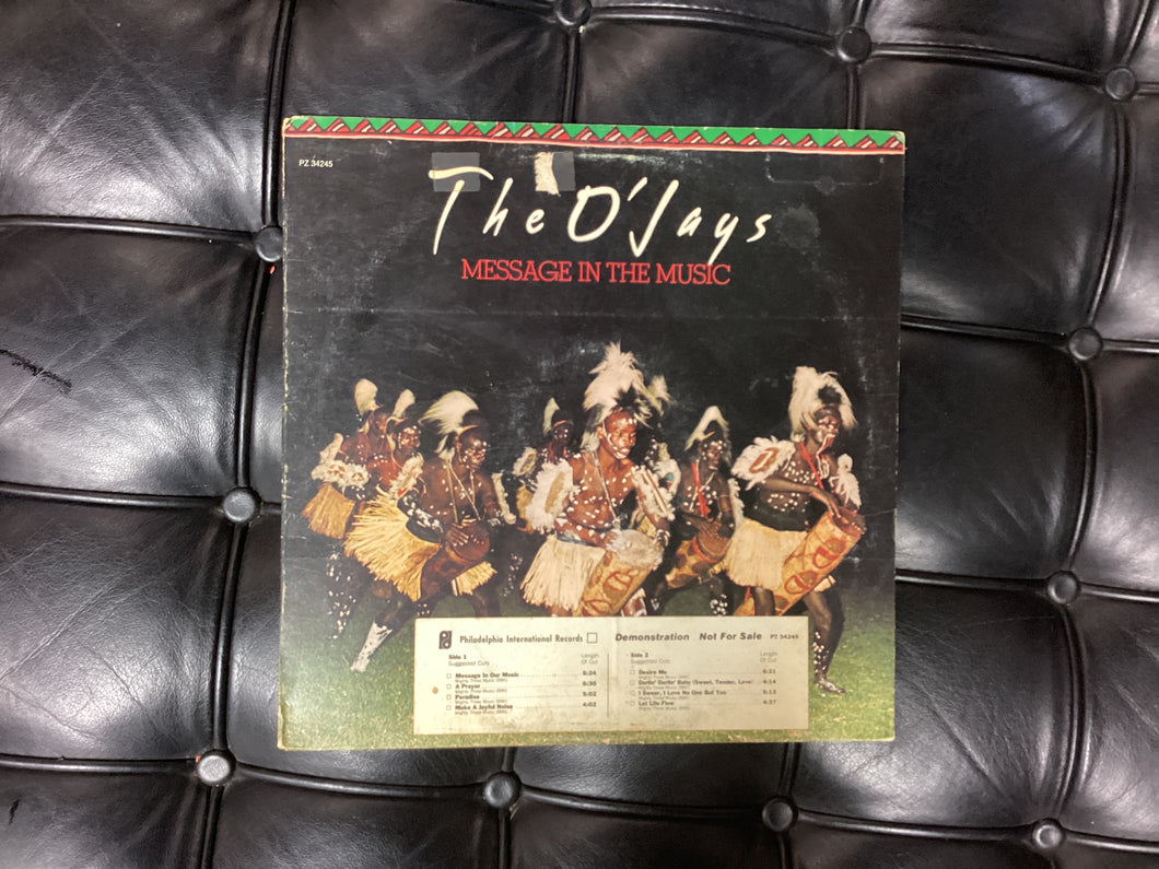 The O’Jays Message in the Music