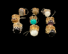Load image into Gallery viewer, Brass Flowered Ring
