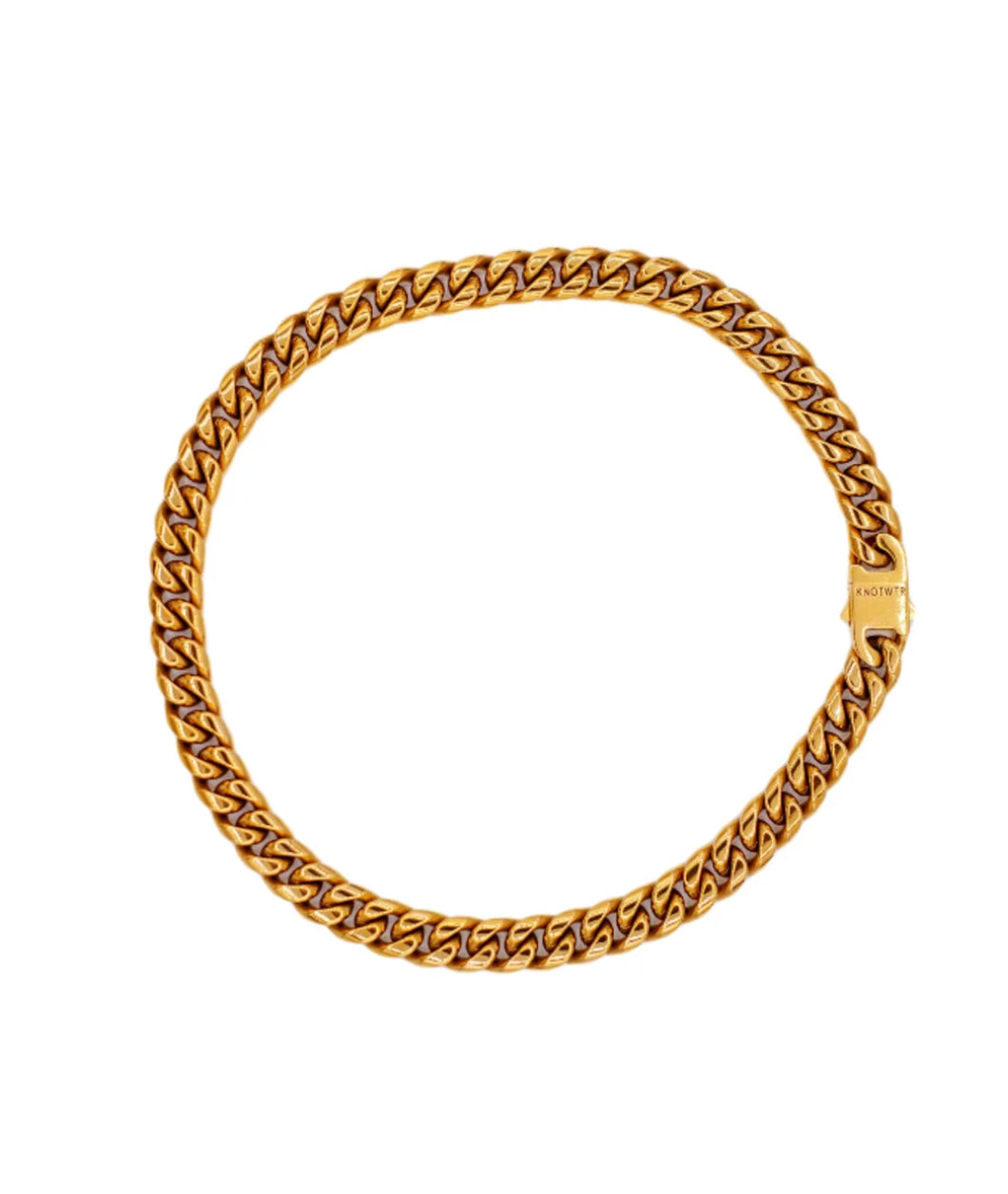 KNOTWTR Gold Titanium Necklace