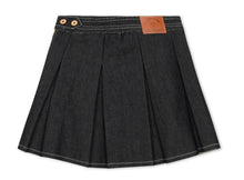 Load image into Gallery viewer, Raw Denim Tennis Skirt
