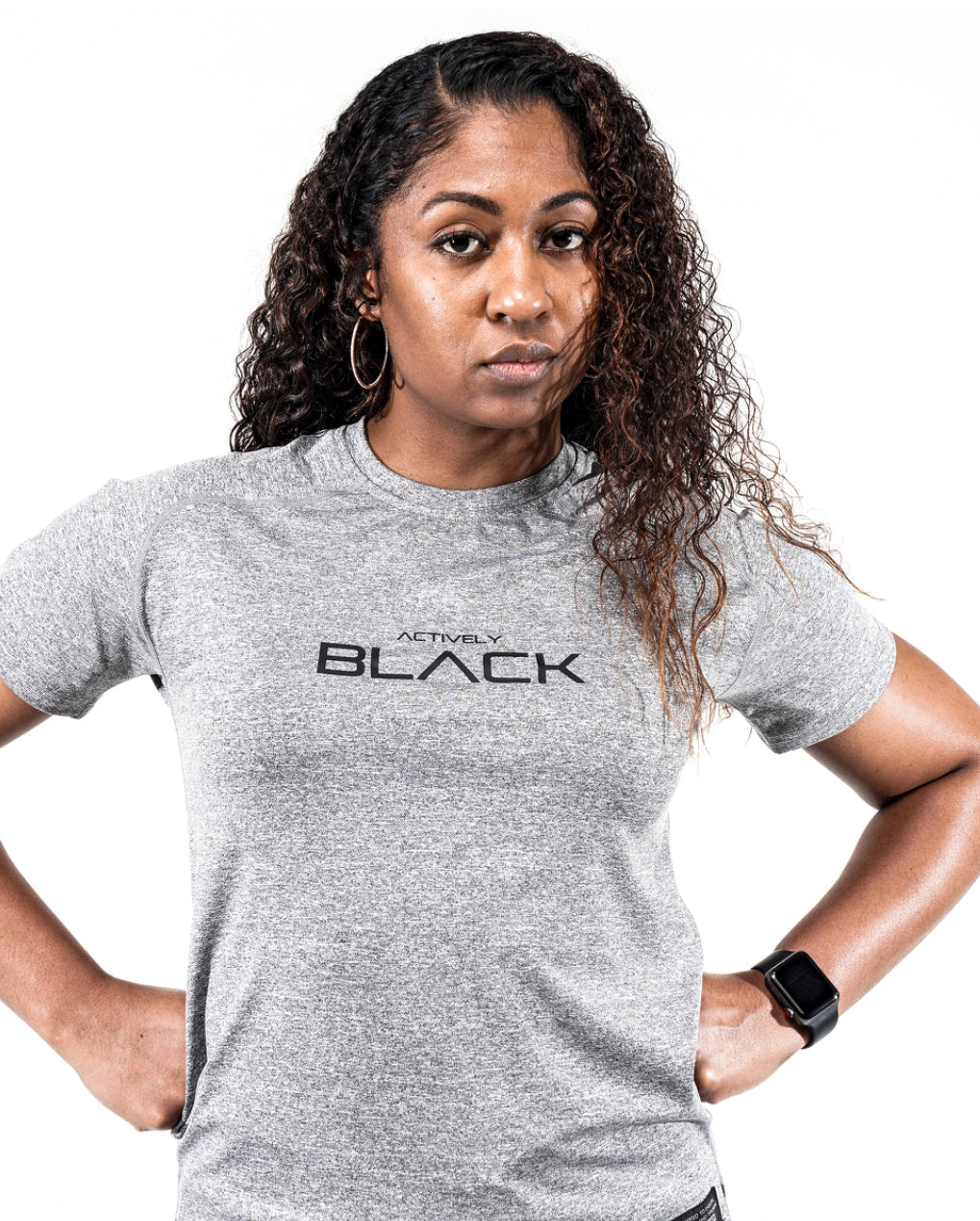Actively Black Logo Shirt