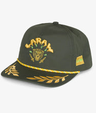 Load image into Gallery viewer, LA RAW LOGO TRUCKER HAT(GREEN)
