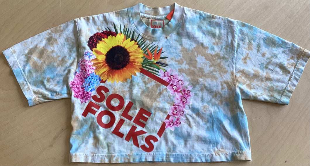 Sole Folks Tie Dye Crop