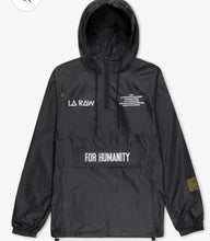 Load image into Gallery viewer, LA RAW Nylon Windbreaker (BLK)
