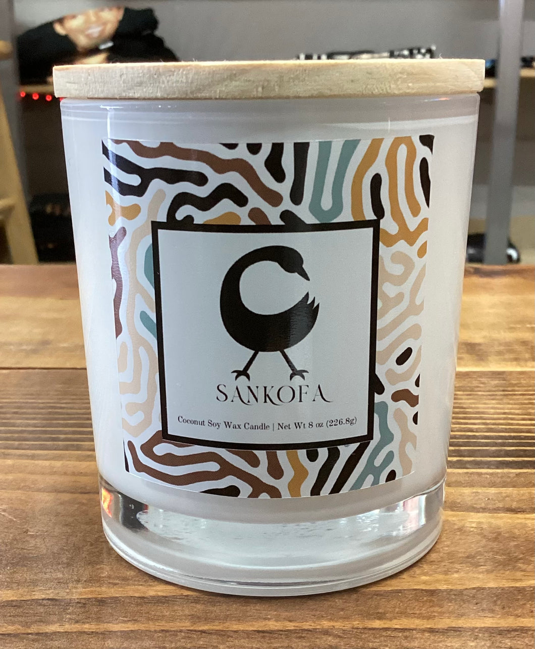 Zansette Sankofa Candle (8oz)