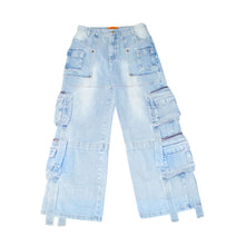 Load image into Gallery viewer, 10 Pocket Blue Denim
