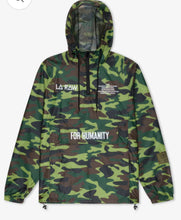Load image into Gallery viewer, LA RAW Nylon Camo Windbreaker
