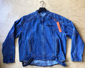 KNOTWTR Denim Biker Jacket