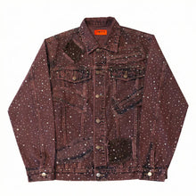 Load image into Gallery viewer, Purple Rhinestone Jacket
