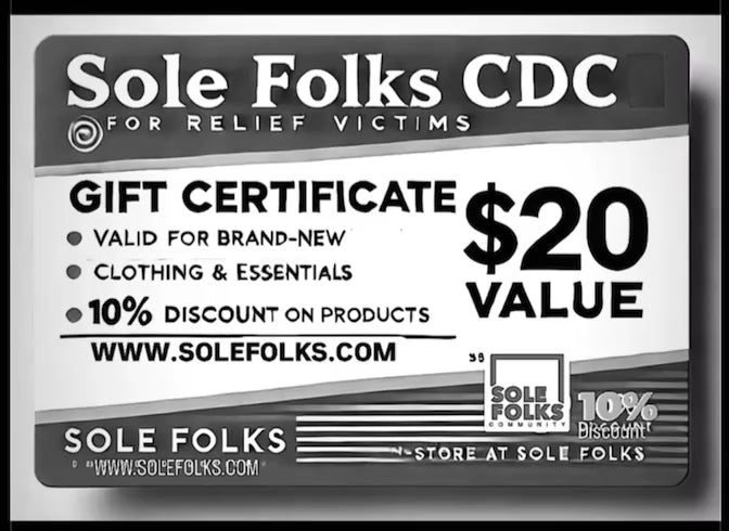 Disaster Relief Gift Card