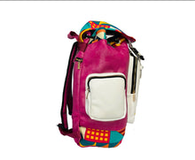 Load image into Gallery viewer, Guava Mellow Shapes Maya Backpack
