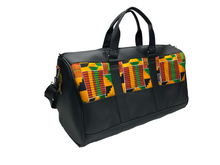 Load image into Gallery viewer, Africa Kente Cloth Duffle Bag
