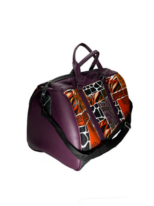 Purple Sage Animal Duffle Bag